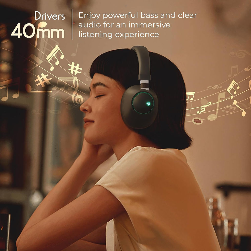Thumbnail: Headphones | ZEBRONICS |  Zeb-Duke | D1779 | MRP Rs. 1999