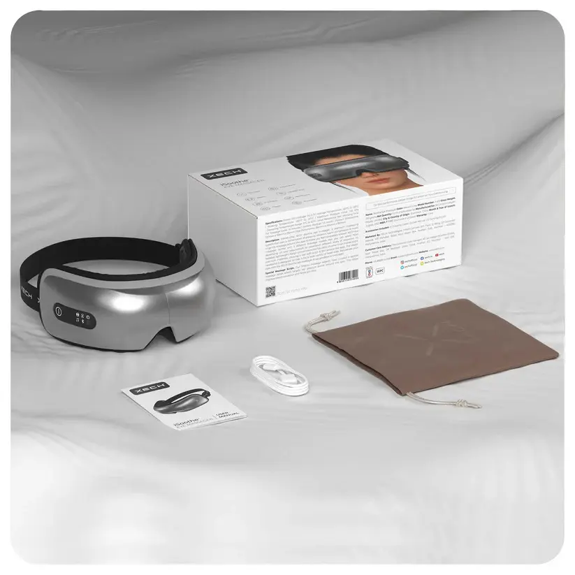 Thumbnail: iSoothe Eye Massager|Innovative Tech|XECH|D4790|MRP Rs. 11999