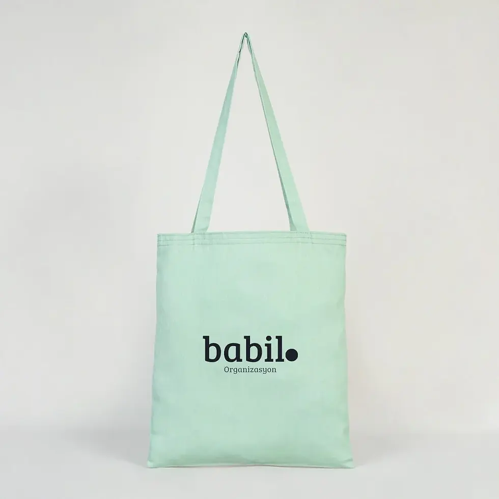 Thumbnail: Cotton Twill Tote Bag | 1 Col Logo | Coloured | 14 X 16 Inches  | BBZ | D240