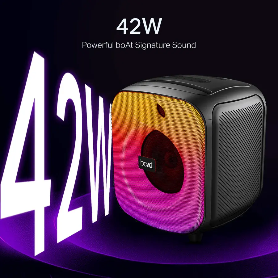 Thumbnail: Bluetooth Speakers | BOAT | PartyPal 68 Pro | D7128 | MRP Rs. 15990