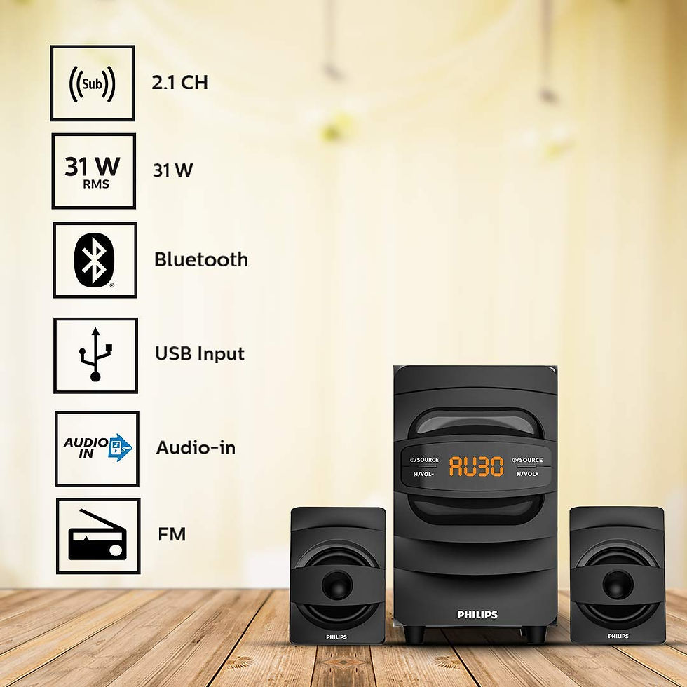Thumbnail: PHILIPS | Bluetooth Speakers | MMS2625B/94 | D5666 | MRP Rs. 5990