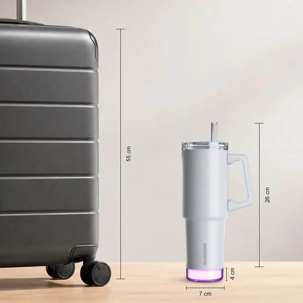Thumbnail: Nile Go+|Hot & Cold Mug|AQUA|D1790|MRP Rs. 4499