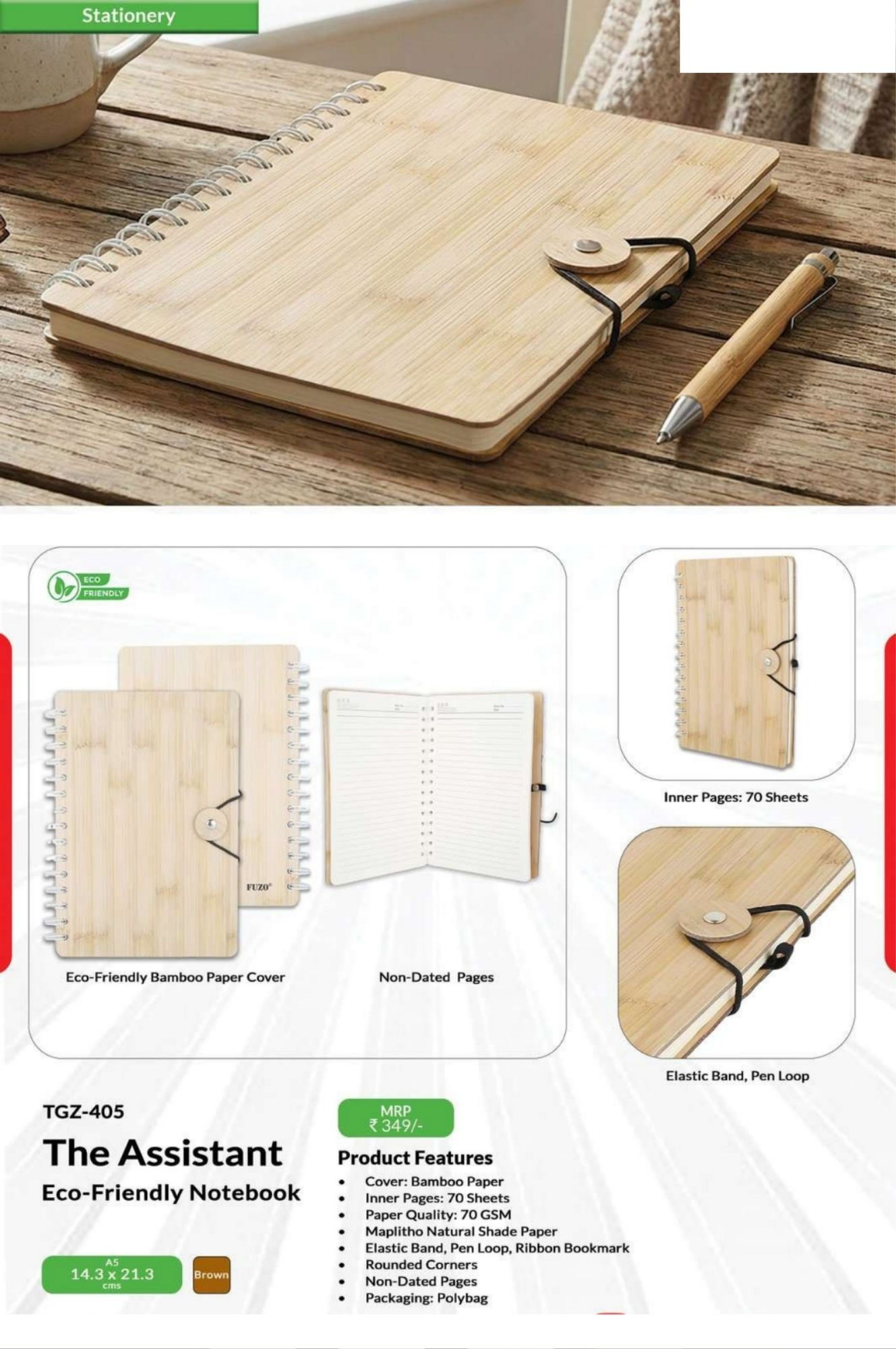The Assistant | Diary & Notebooks | FZO | - | TGZ-405 | D174