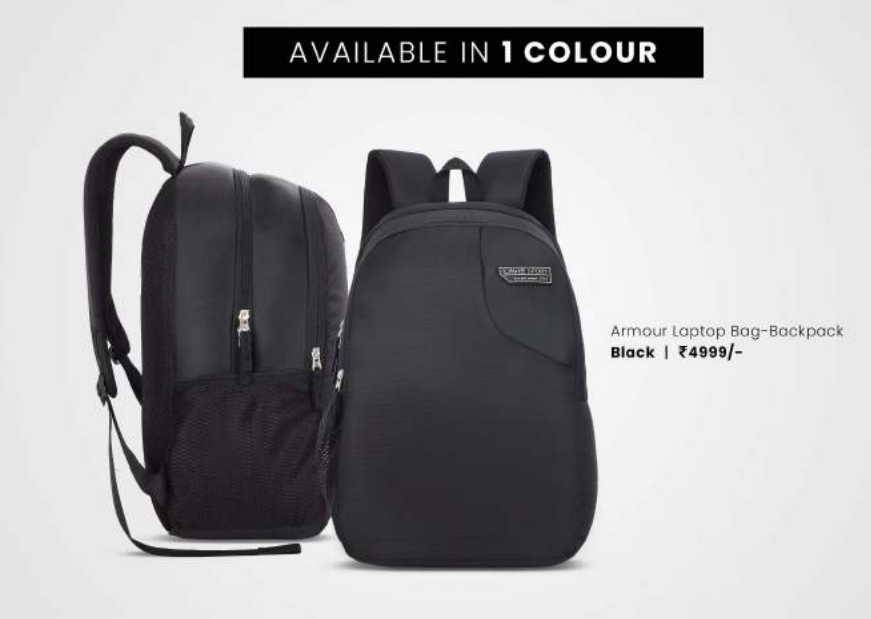 Thumbnail: LAVIE SPORT | Backpack | SEGNO |For Laptop 16" |2 COMPT |24L | D846|MRP Rs. 4999
