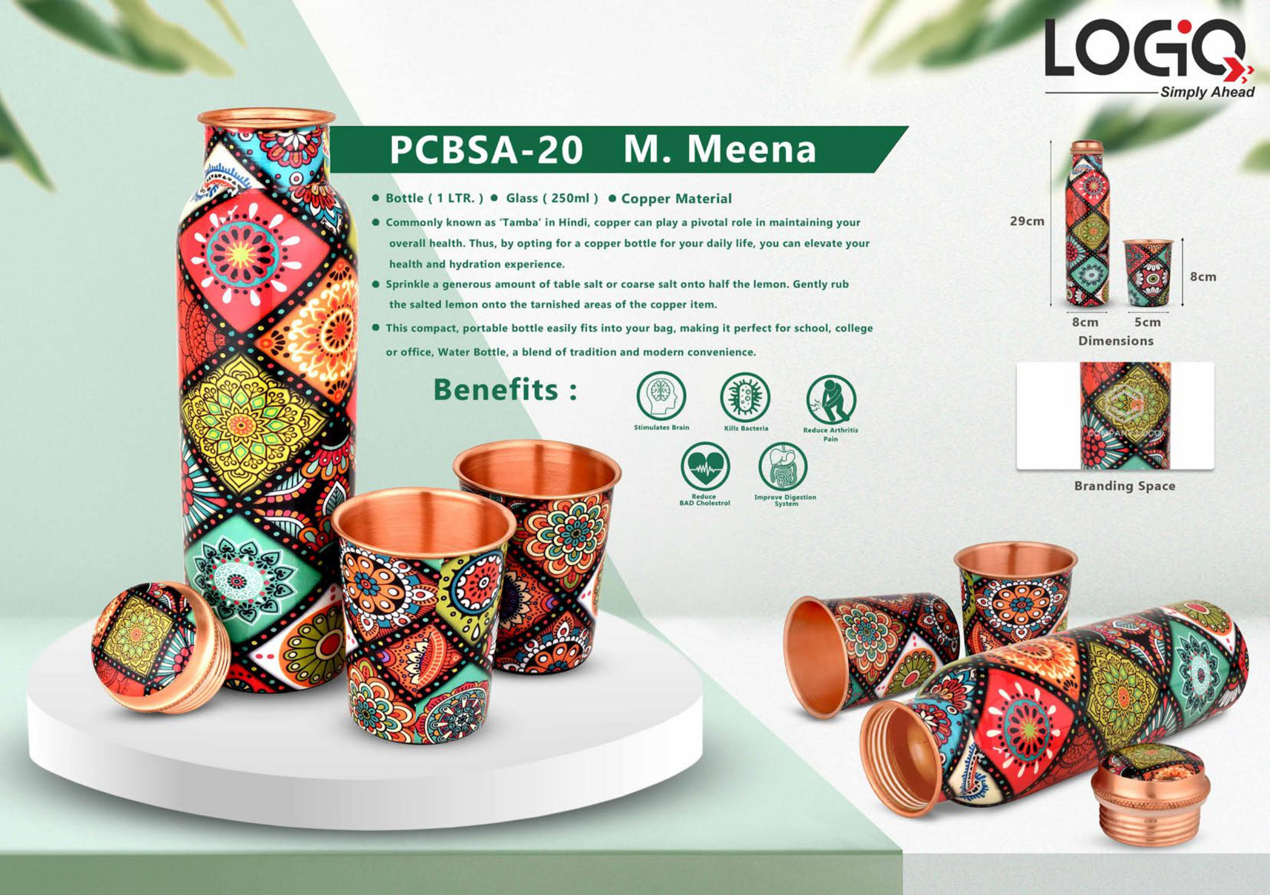 M. Meena | LOGO | Copper