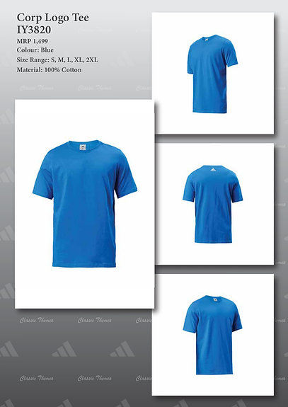 Thumbnail: ADIDAS|Round Neck T-Shirts|100% Cotton|IY3821|D1150|MRP Rs. 1499