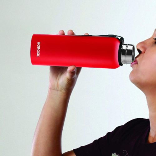 Thumbnail: Hot & Cold Bottle | BOROSIL | Stainless Steel | - | D1429