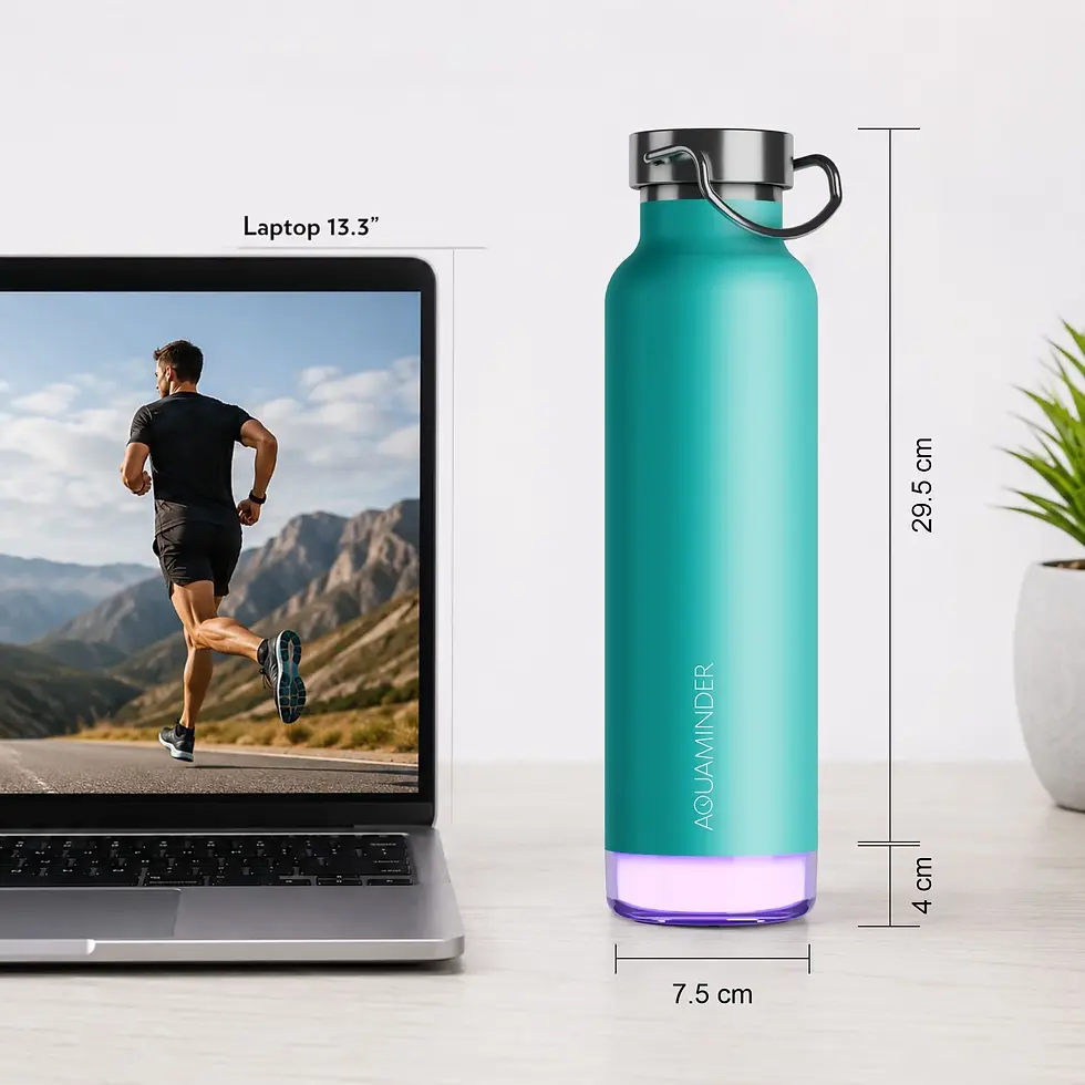 Thumbnail: Thames+|Smart Bottle|AQUA|D1690|MRP Rs. 4499