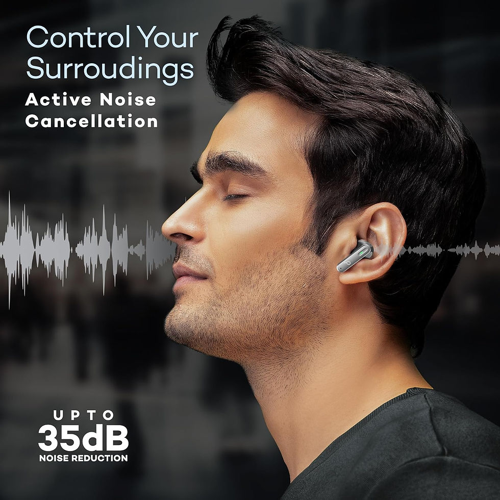 Thumbnail: Earbuds With Noise Cancellation | PEBBLE | PTWE015 | D1186