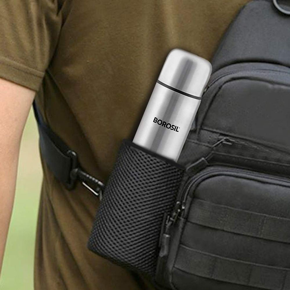 Thumbnail: Borosil Thermo Flask (Rs.1001 - Rs.2000)