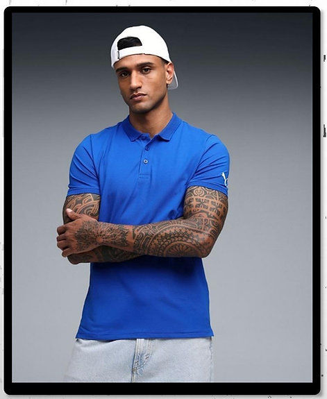 Thumbnail: PUMA  | Polycotton | ESS Jacquard Collar Polo | D1570 | MRP Rs. 2799