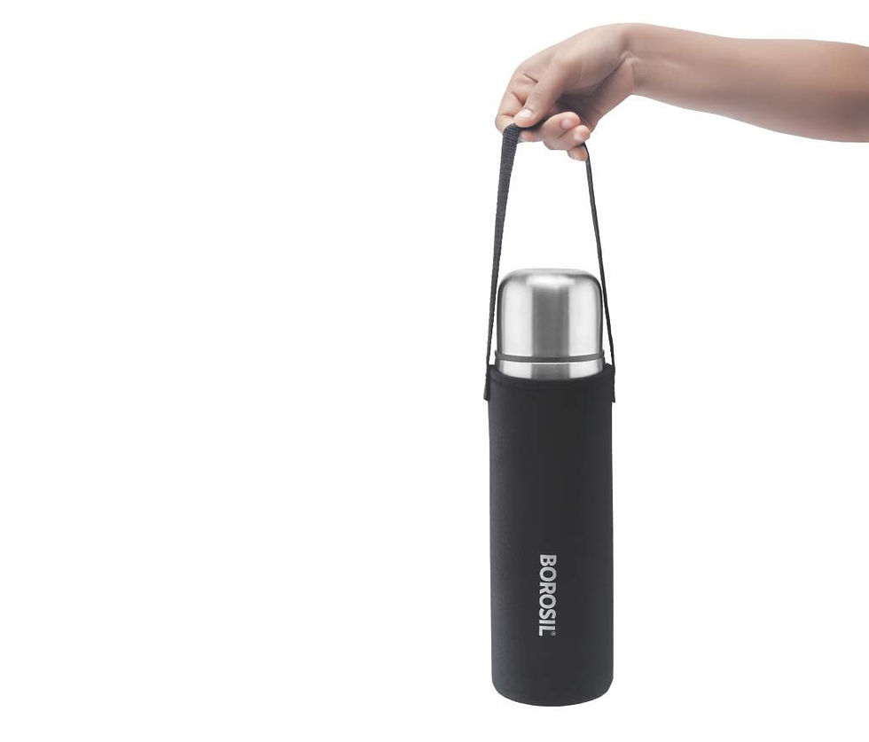 Thumbnail: Borosil Thermo Flask (Rs.1001 - Rs.2000)