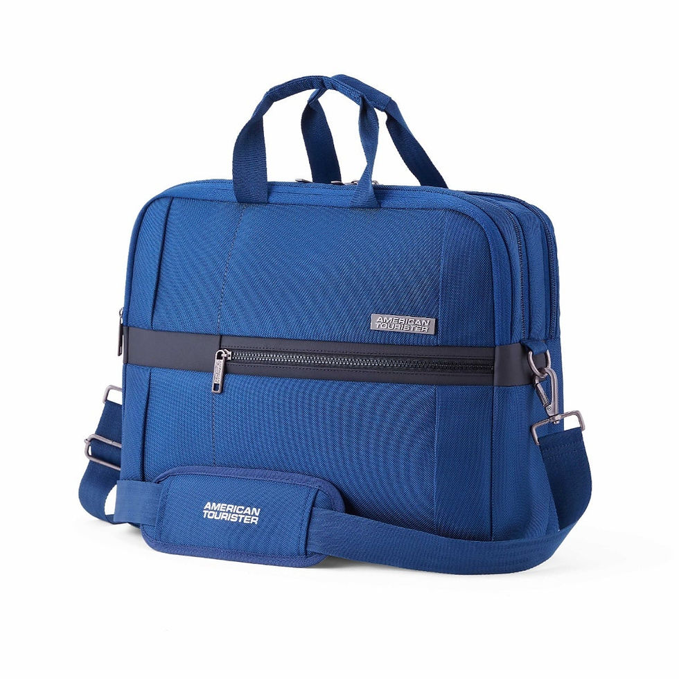 Thumbnail: AMERICAN TOURISTER|Luxe Biz|15.6"|1 COMPT|14L|D4068|MRP Rs. 4400