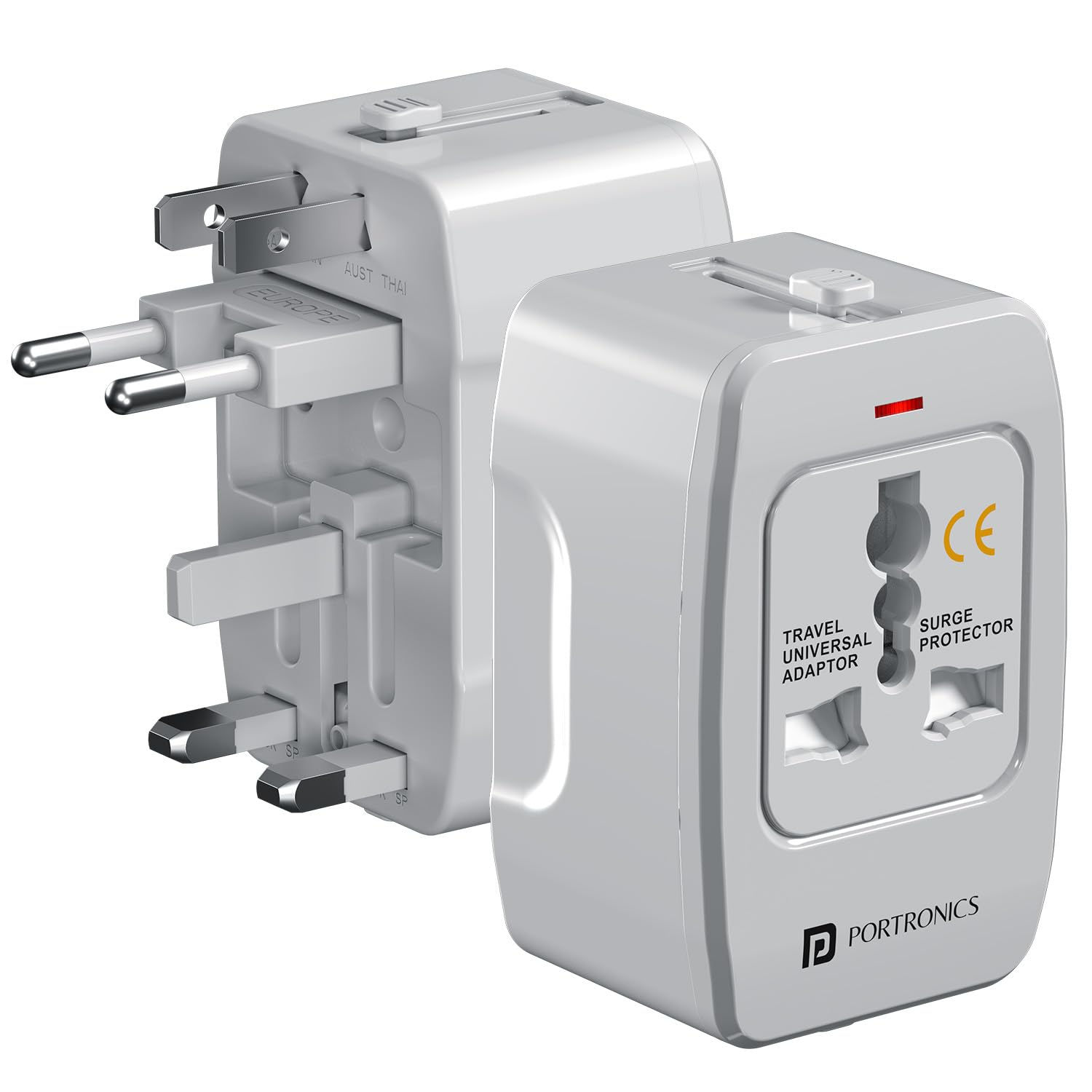 Portronics Juicemate 3 Universal Travel Adapter with 6A | D532 | MRP Rs. 799
