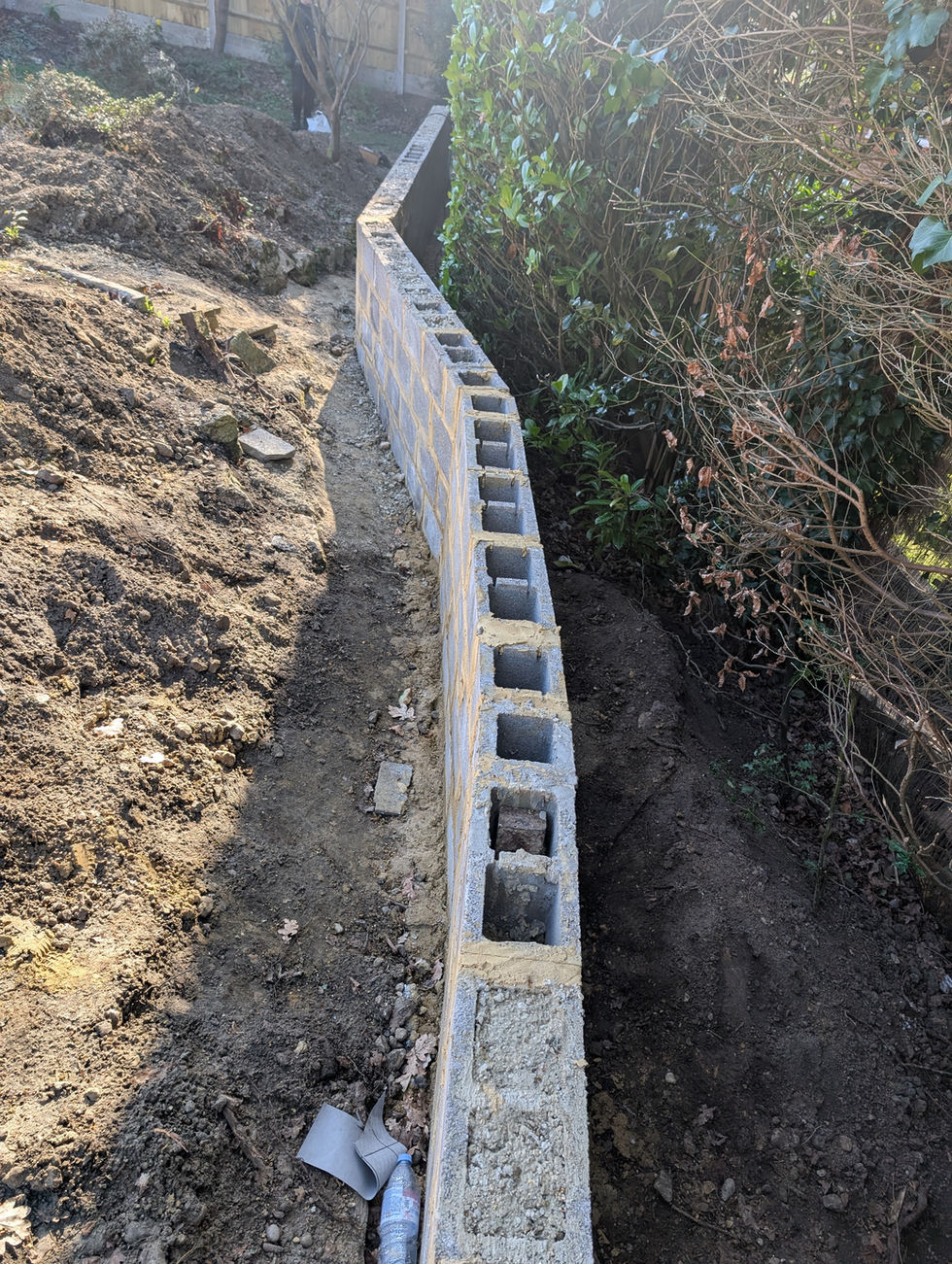 retaining wall
