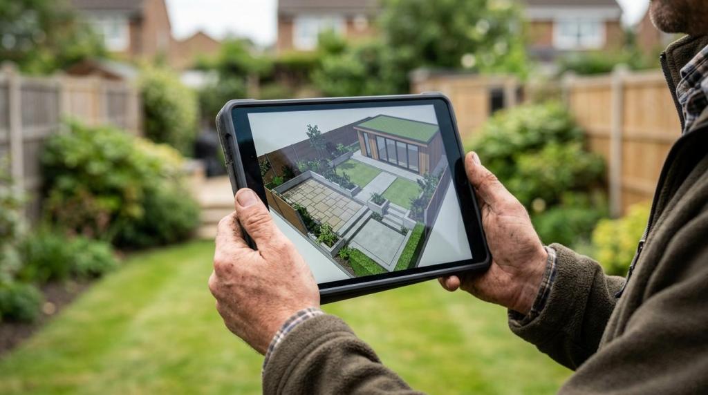 Natures Canvas: Landscaper Reading for Bespoke Gardens