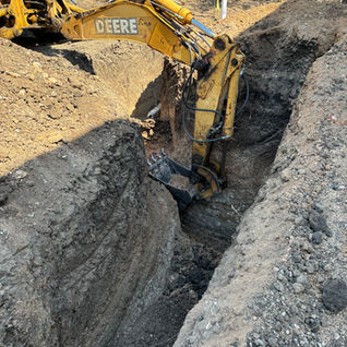 Septic installation in San Antonio, Texas