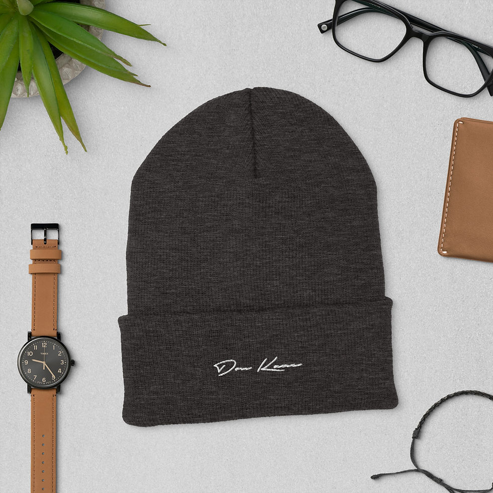 Thumbnail: Don Kane Embroidered Cuffed Beanie copy