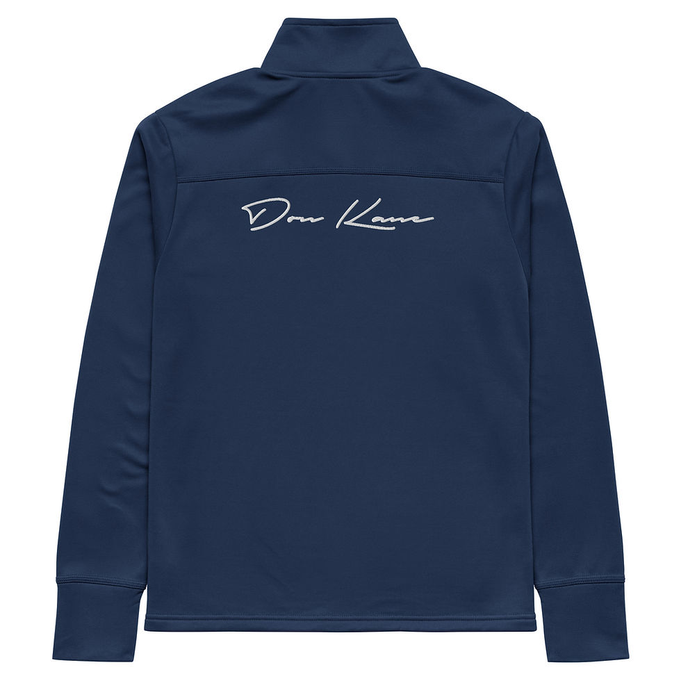 Thumbnail: Don Kane Embroidered Quarter zip pullover