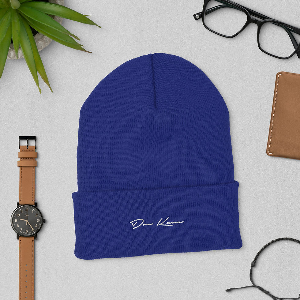 Thumbnail: Don Kane Embroidered Cuffed Beanie copy