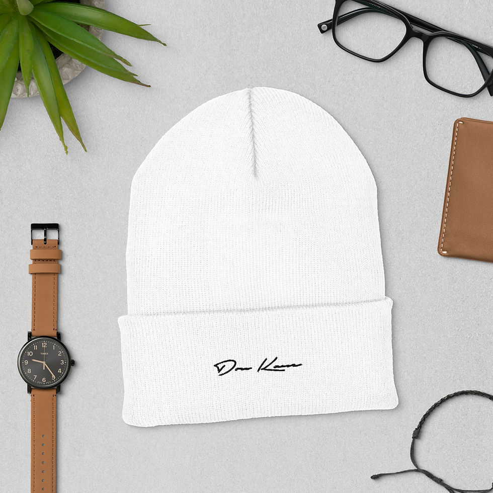 Thumbnail: Don Kane Embroidered Cuffed Beanie
