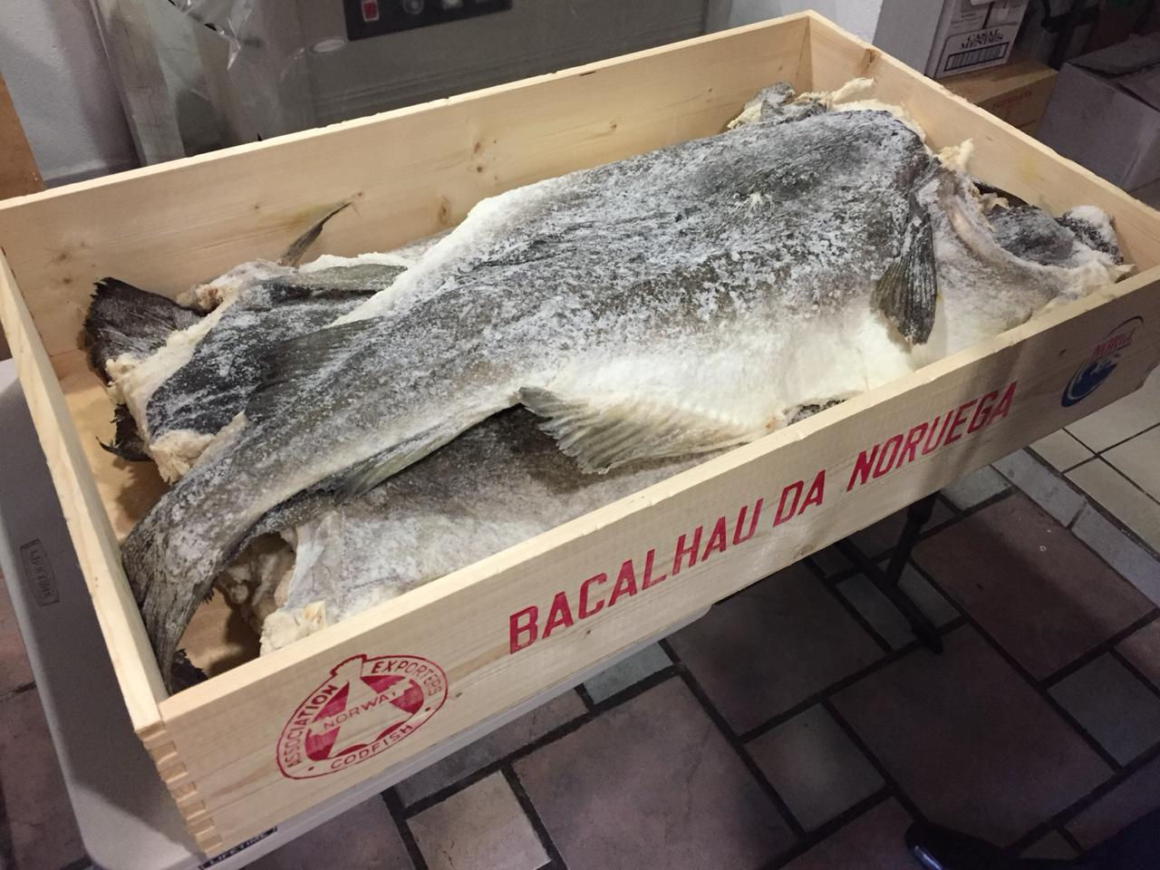 Bacalao Noruego salado Gadus Morhua