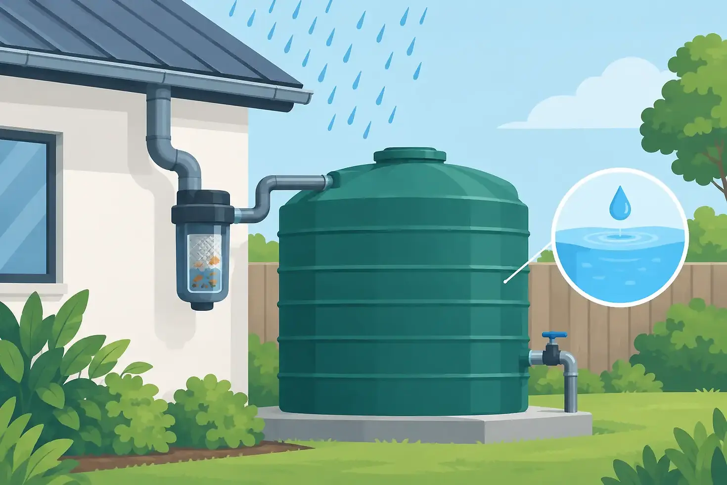 How to Improve Rainwater Tank Quality at Home