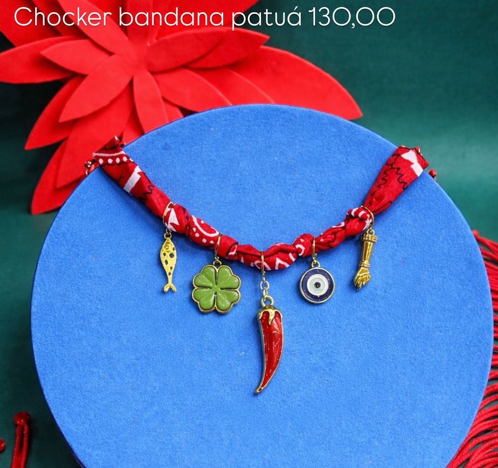 Miniatura: Choker Bandana Patuá 