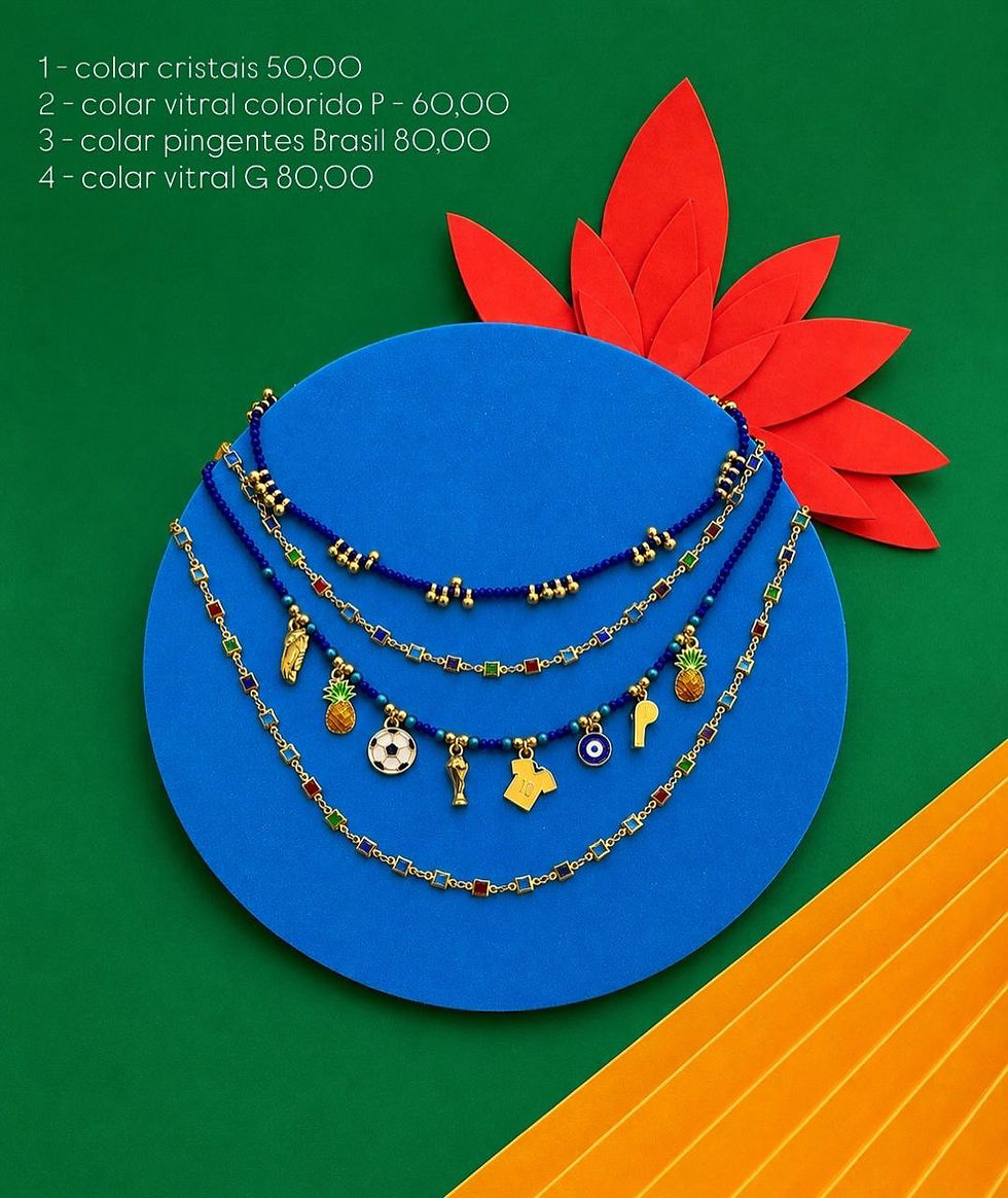 Miniatura: Colar É  do Brasil