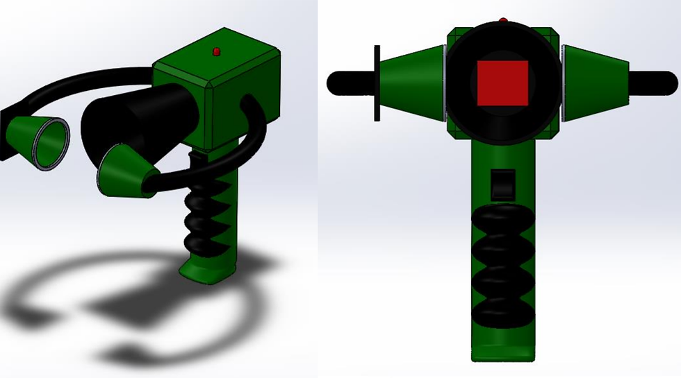 Handheld Scanner CAD Model