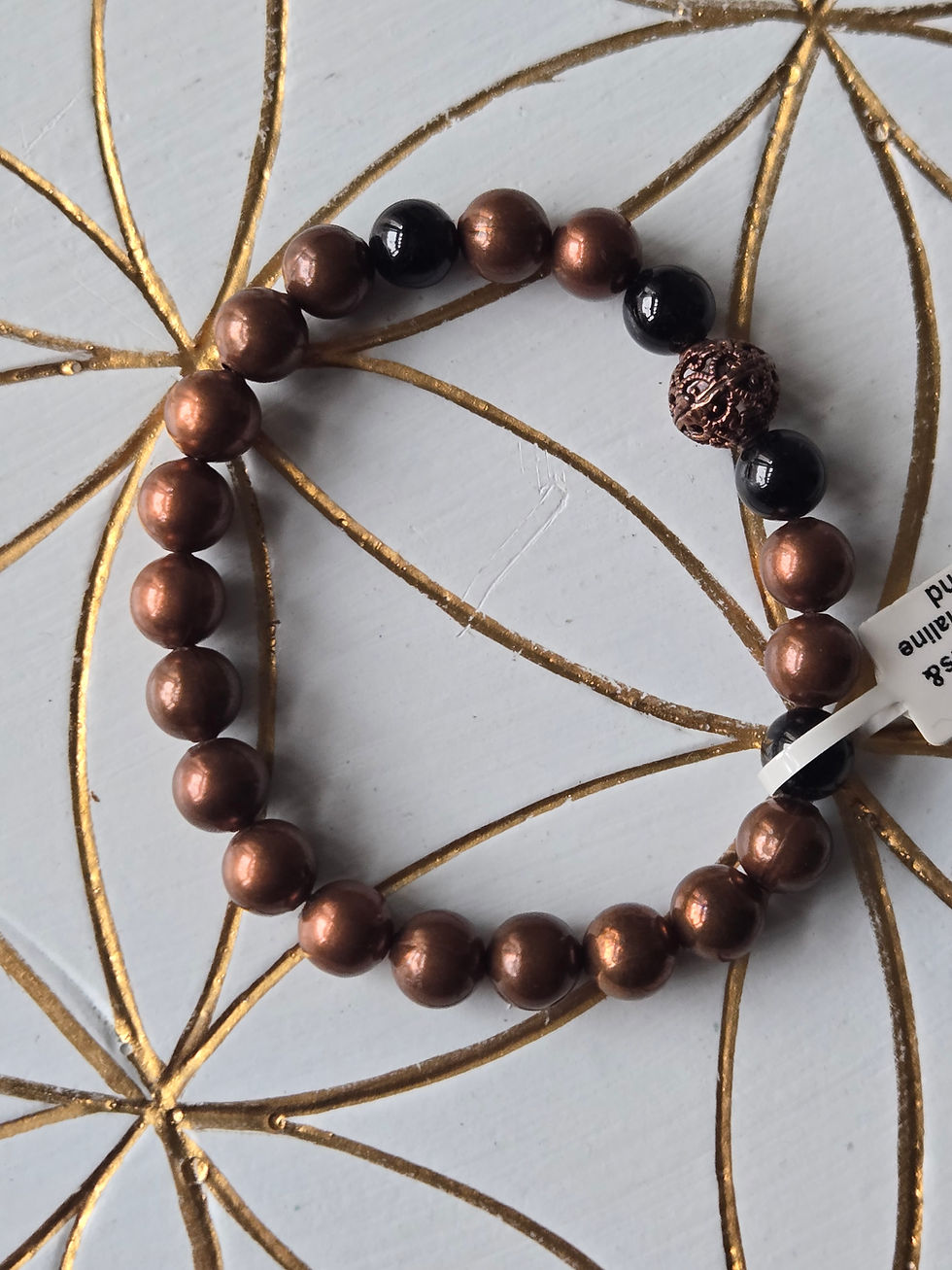 Miniature : Bracelet cuivre + pierre