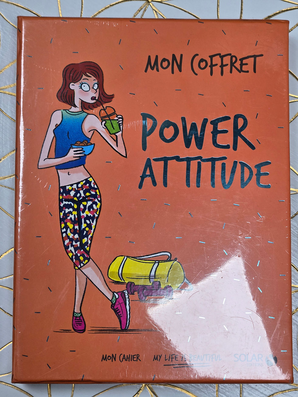 Mon cahier Power Attitude – Géraldine Lethenet
