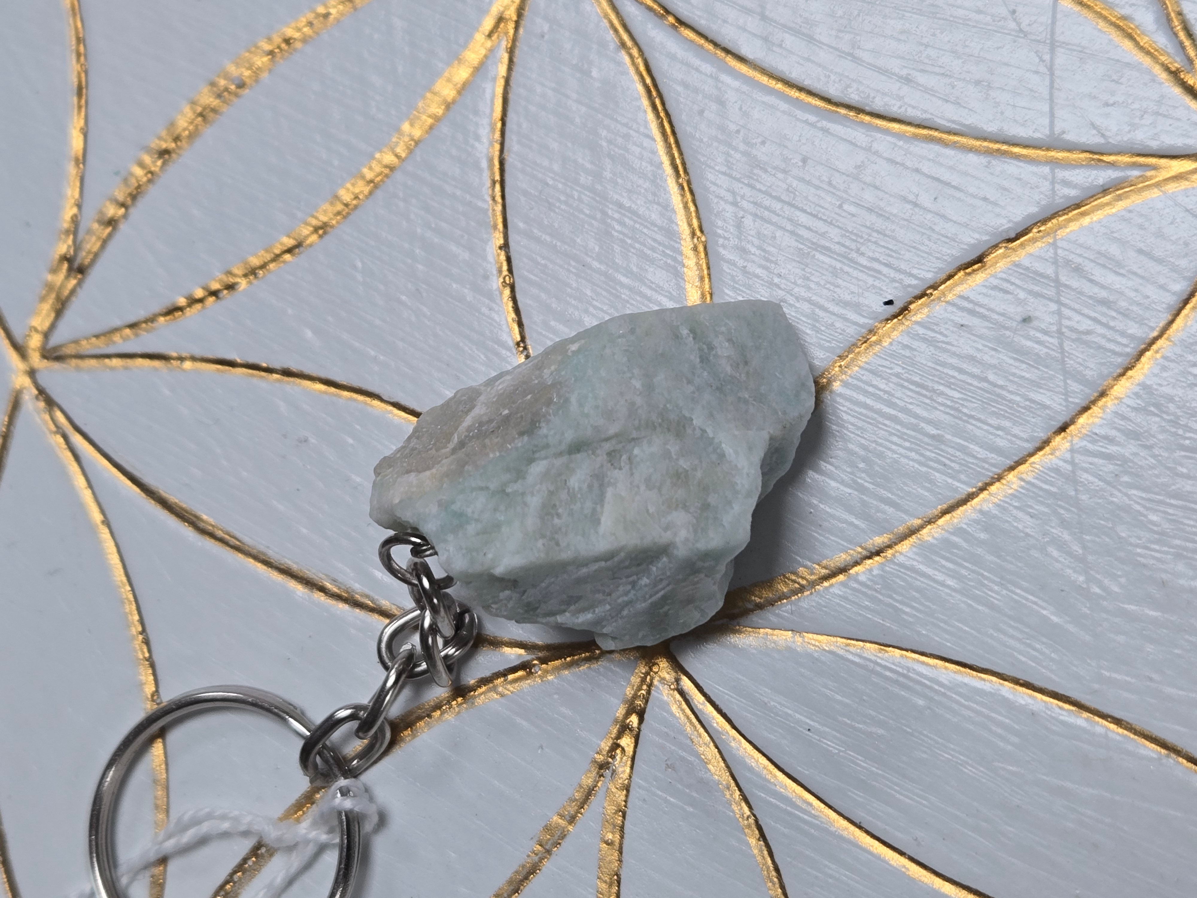 Amazonite porte clé