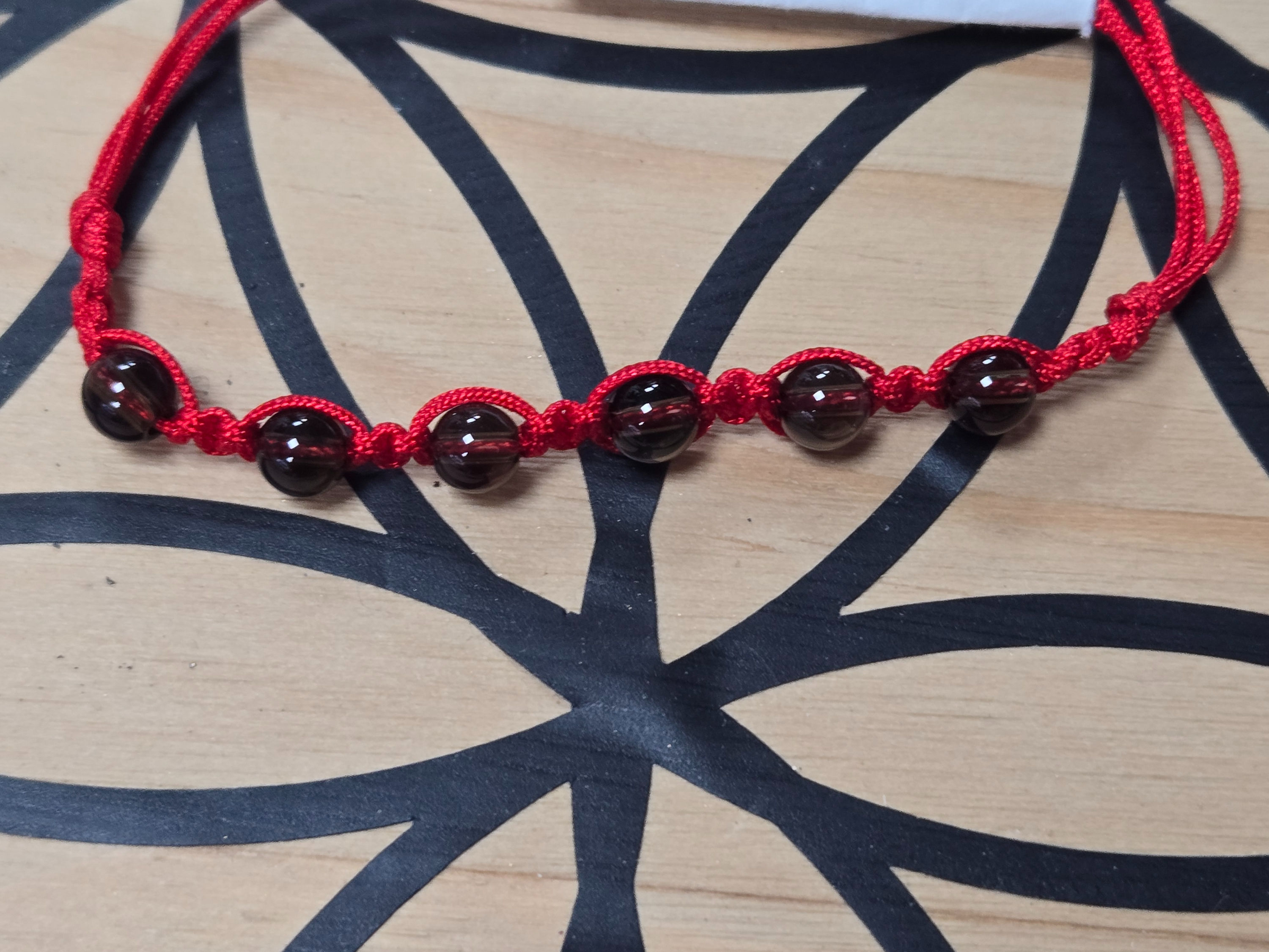 Quartz fumé Bracelet création