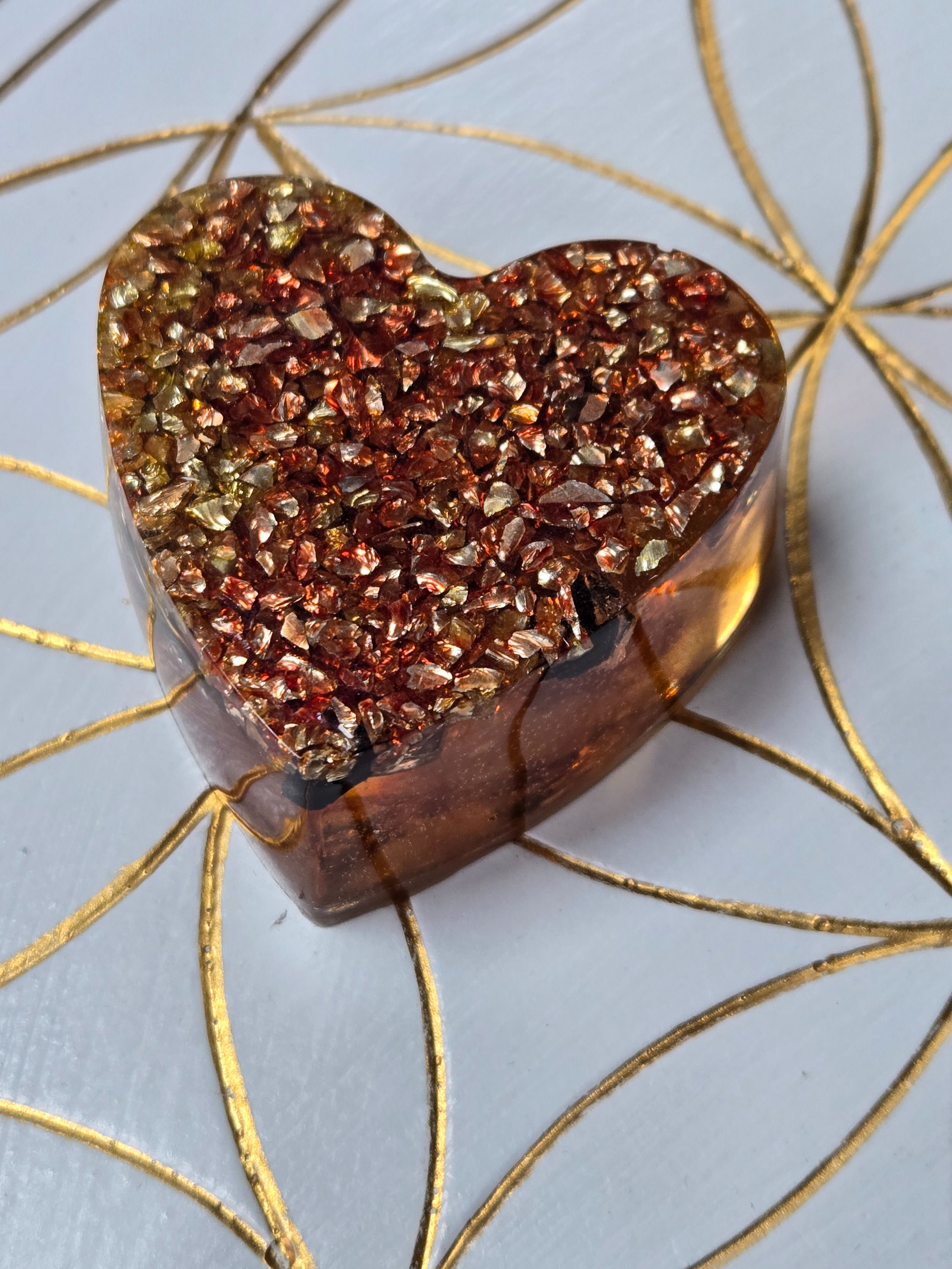 Orgonite coeur