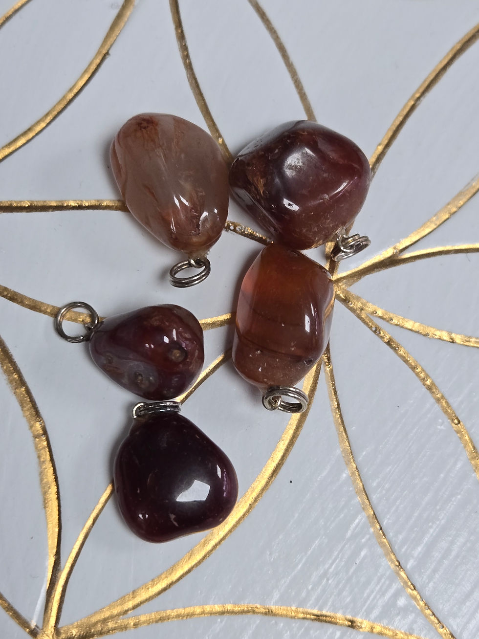 Agate naturelle pendentif – Protection, Équilibre et Sérénité