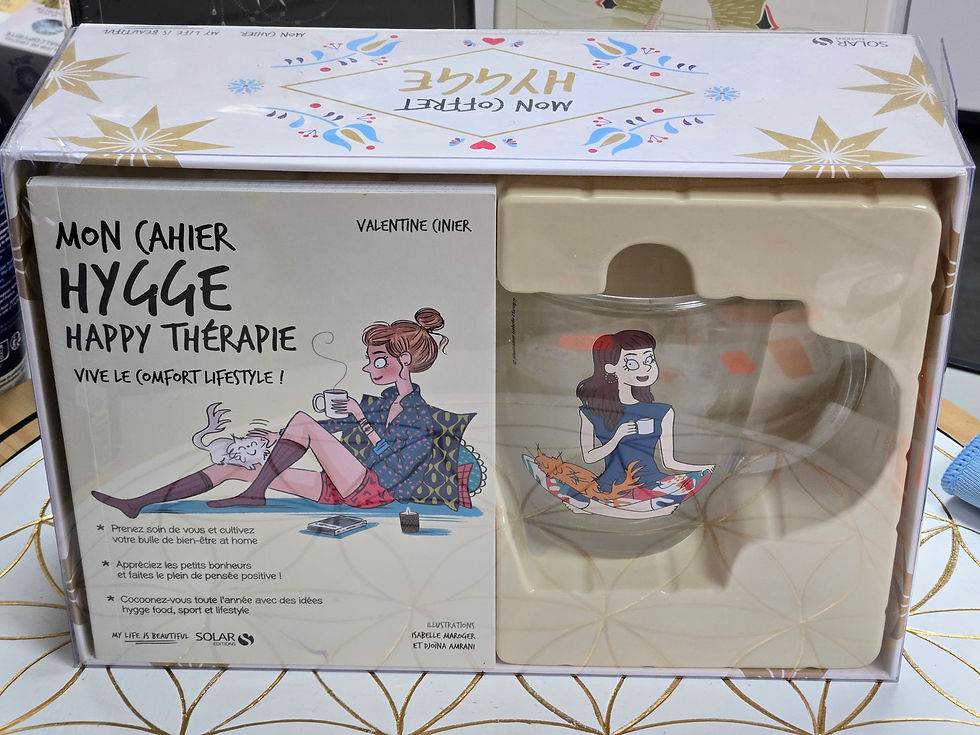 Mon cahier hygge - Coffret avec un mug et un programme hygge