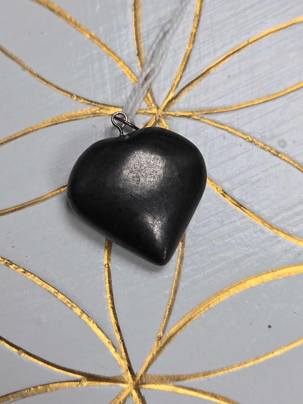 Shungite pendentif coeur
