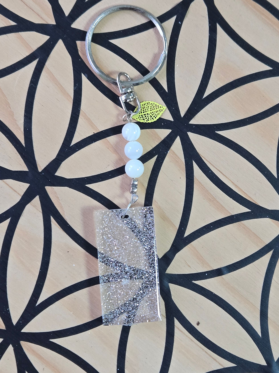 Nacre porte clé création