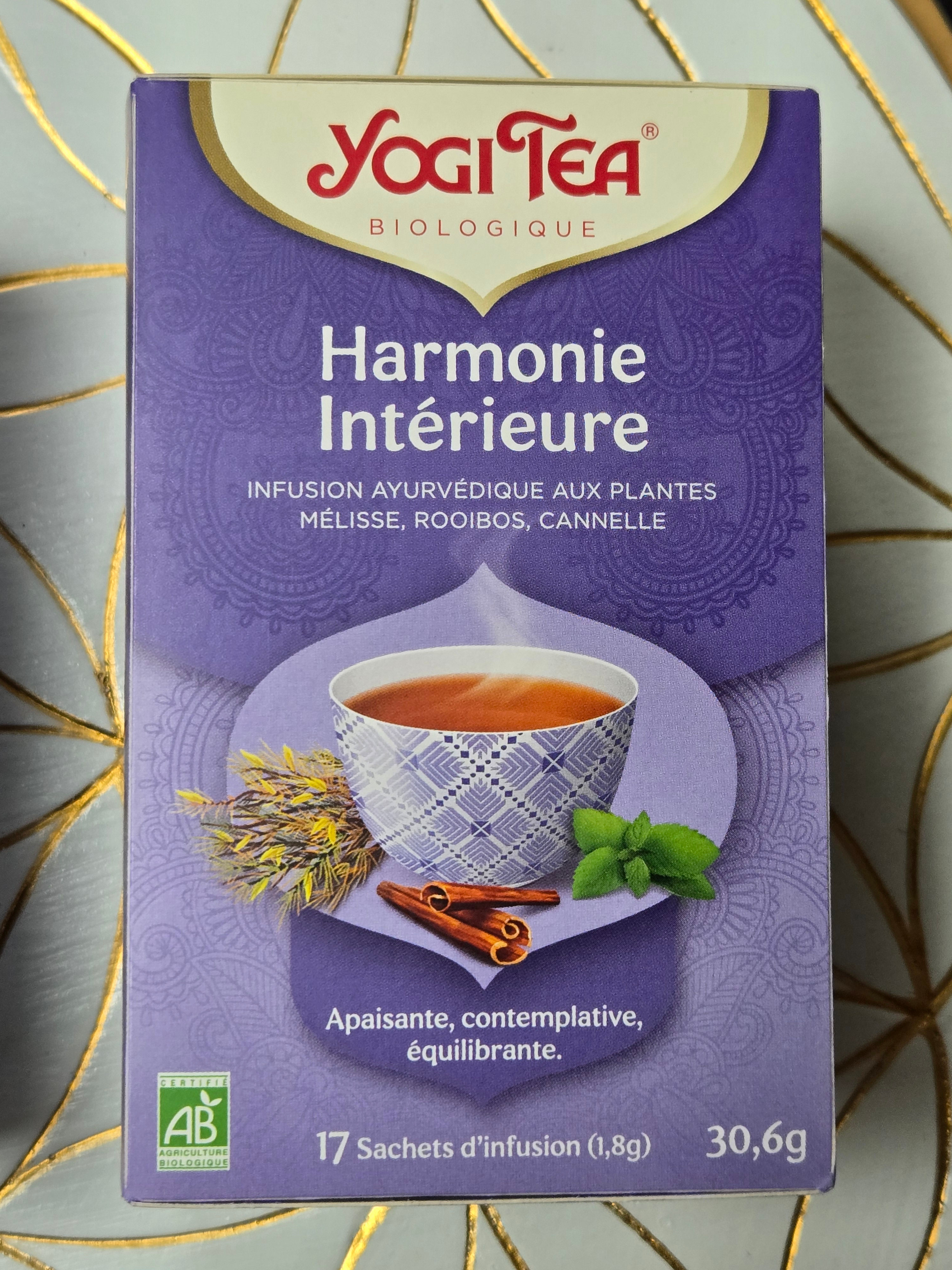 Yogi Tea Harmonie Intérieure – Infusion Bio pour Sérénité et Bien-Être
