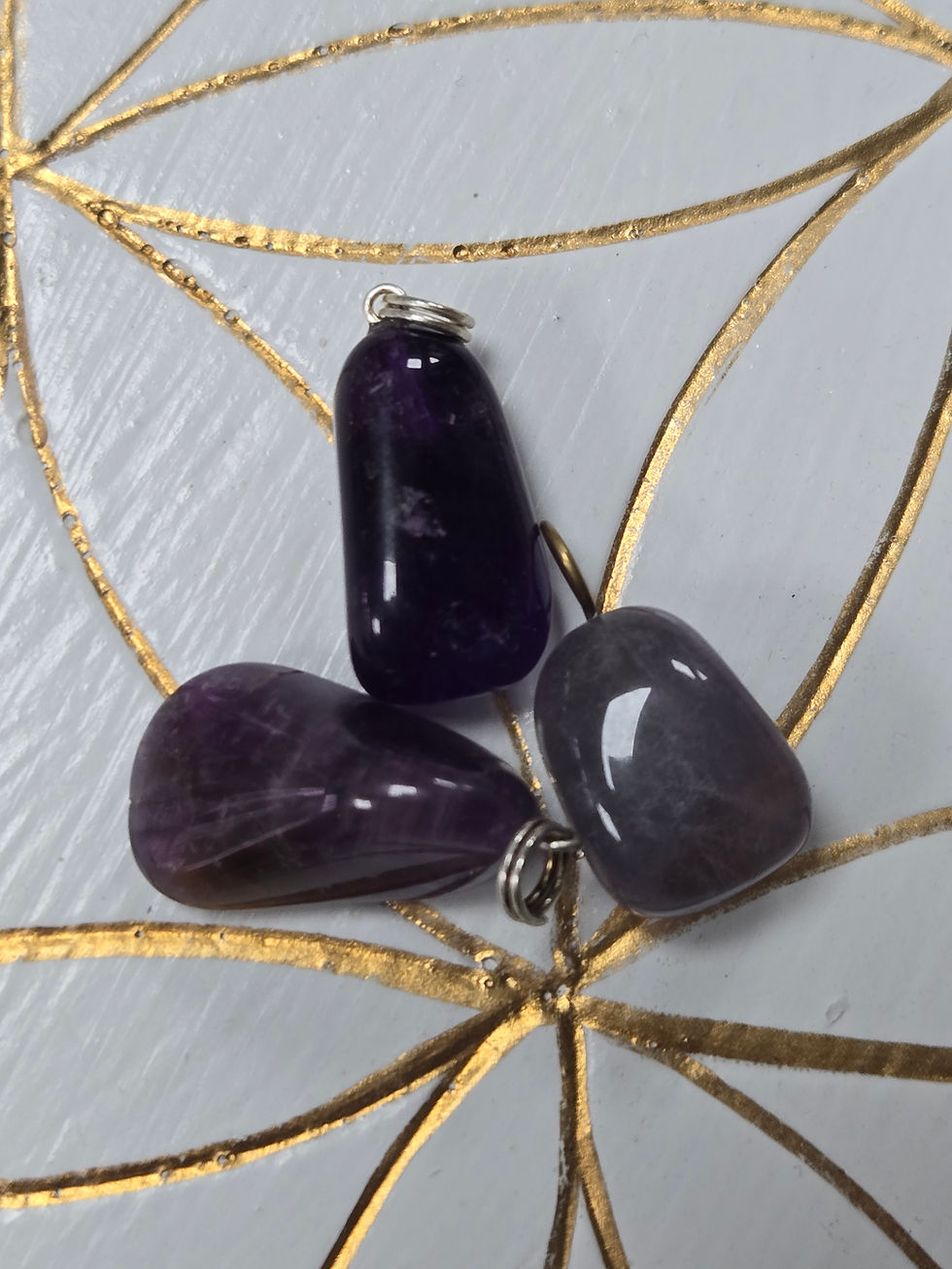 Miniature : Améthyste - Pendentifs
