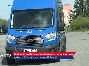 Kraj bude spolufinancovat bezbariรฉrovou dopravu