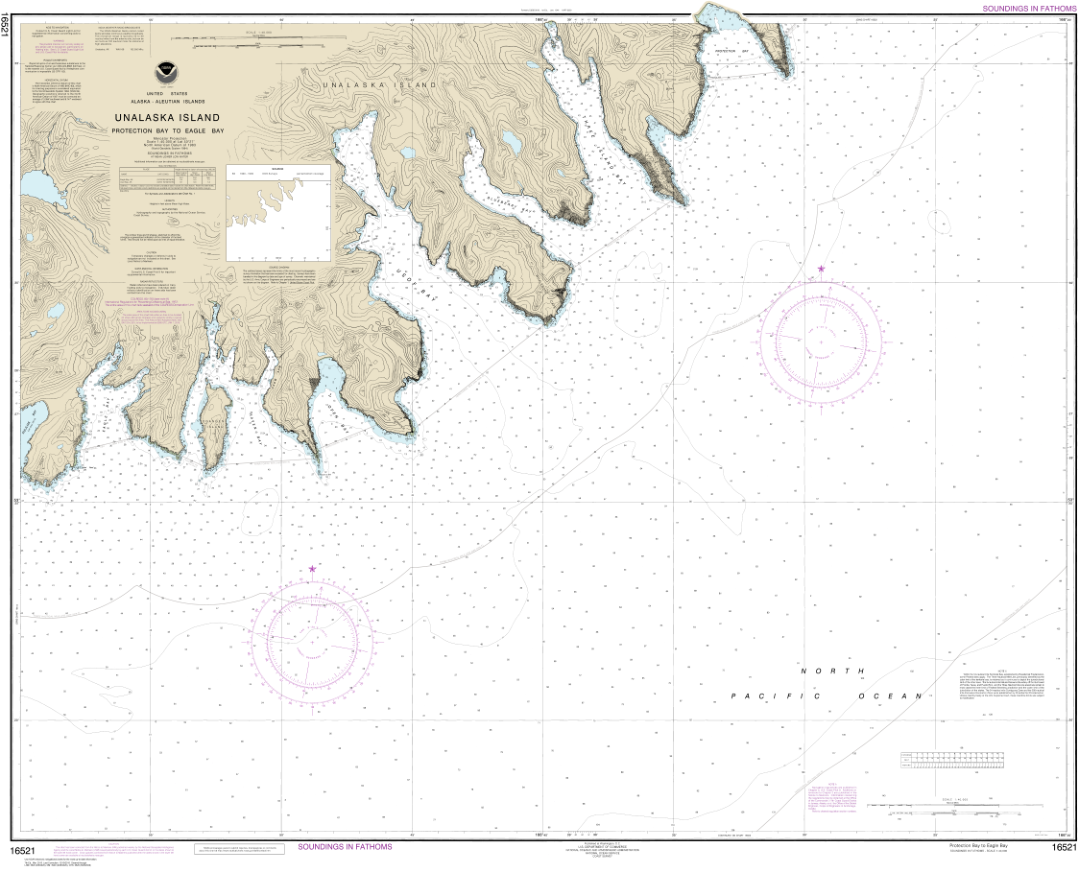 16521 - Unalaska Island Protection Bay to Eagle Bay