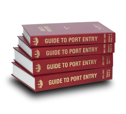 GUIDE TO PORT ENTRY 2022年版 4巻セット Guide to Port Entry 2021-2022 | Canada Nautical
