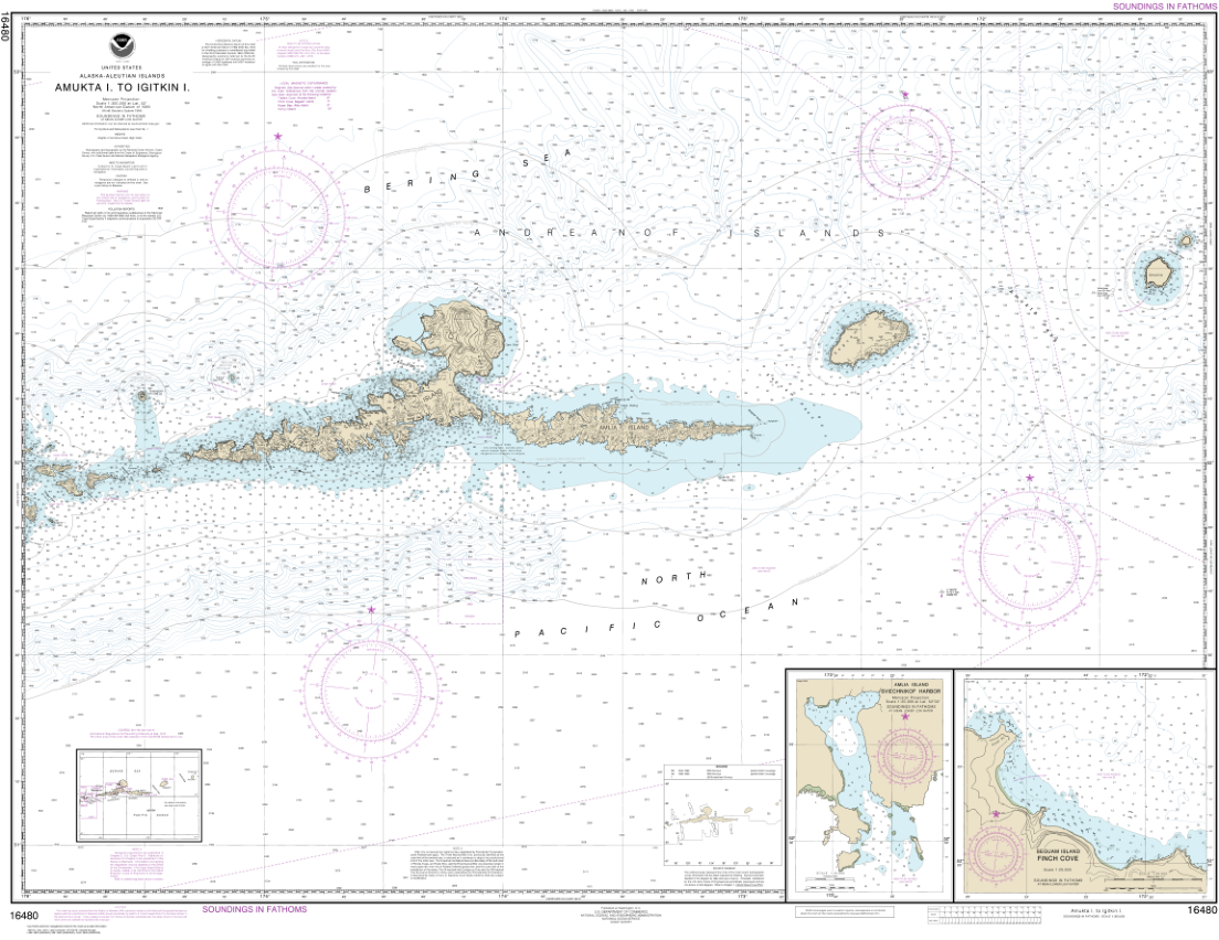 16480 - Amkta Island to Igitkin Island;Finch Cove Seguam Island;Sviechnikof Harb