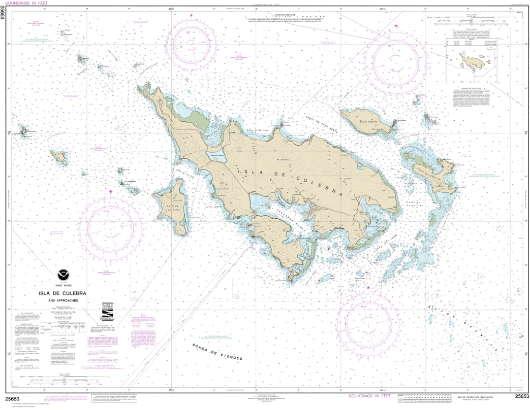 25653 - Isla de Culebra and Approaches