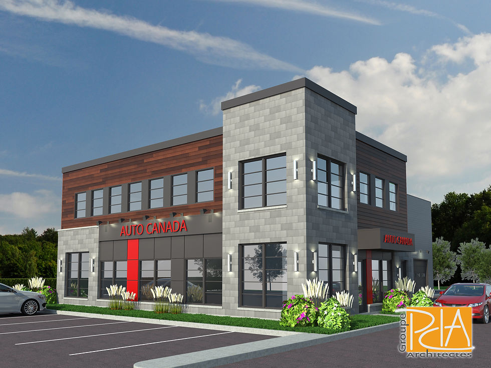 Groupe PDA - Batiment Commercial - Terrebonne - Auto-Canada