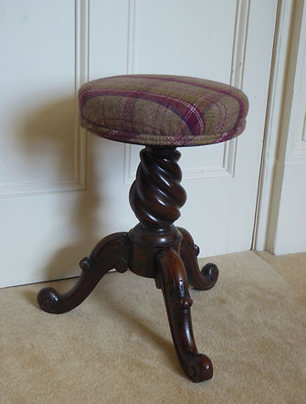 Victorian piano stool