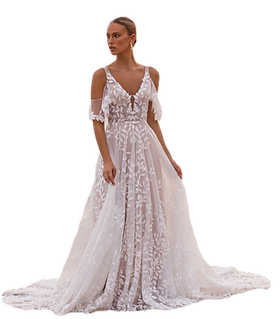 princess polly baby blue dress Designer Bohemian Wedding Dresses main image 0