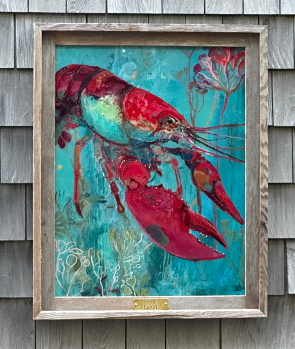 sea clearly 20.5x26 Available at the wonderful Copperworks Gallery in menemsha